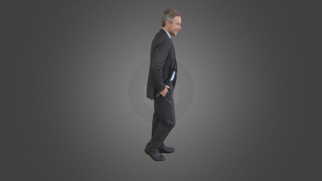 Free Business 3D People for Archviz 3D Model