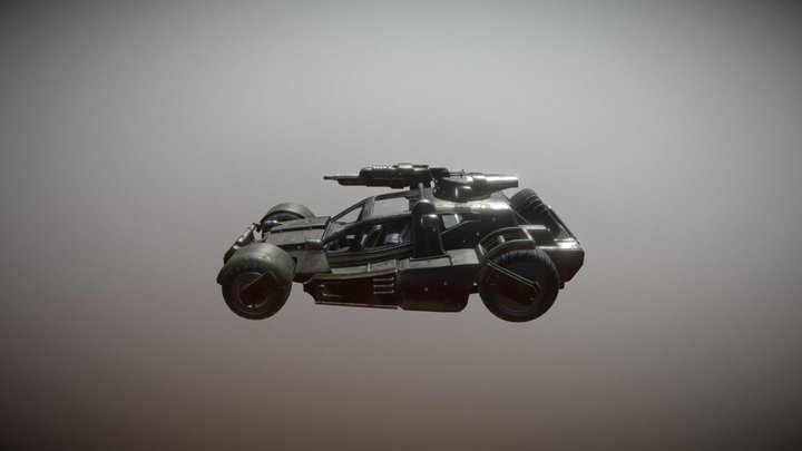 Quake Vehicle - TEXTURING 3D Model