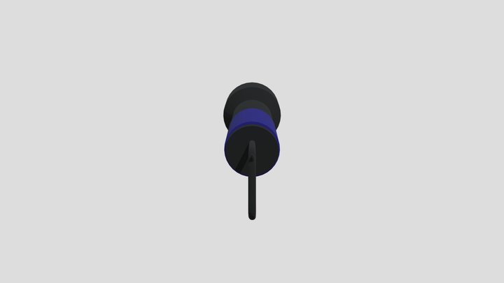 Flashlight for gtag fan game 3D Model