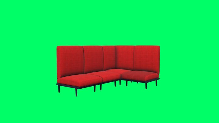 Marceline´s Bedroom Couch 3D Model