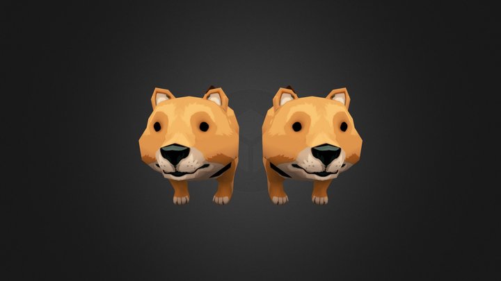 Dog 3D Model