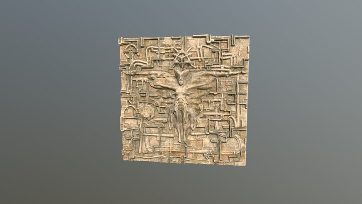 Wall Sculpture 3D Model