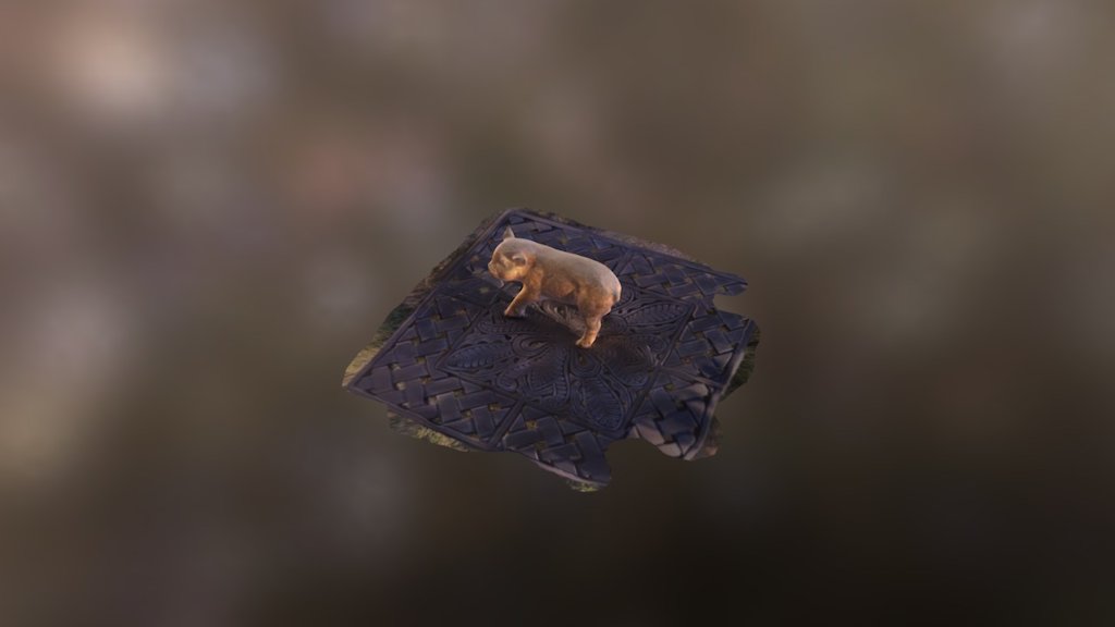 Gold pig