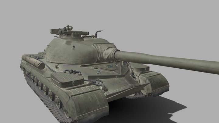 Объект 268 Вариант 5 – Kostenloses 3D-Modell STL
