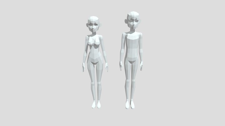 anime character 3D Model