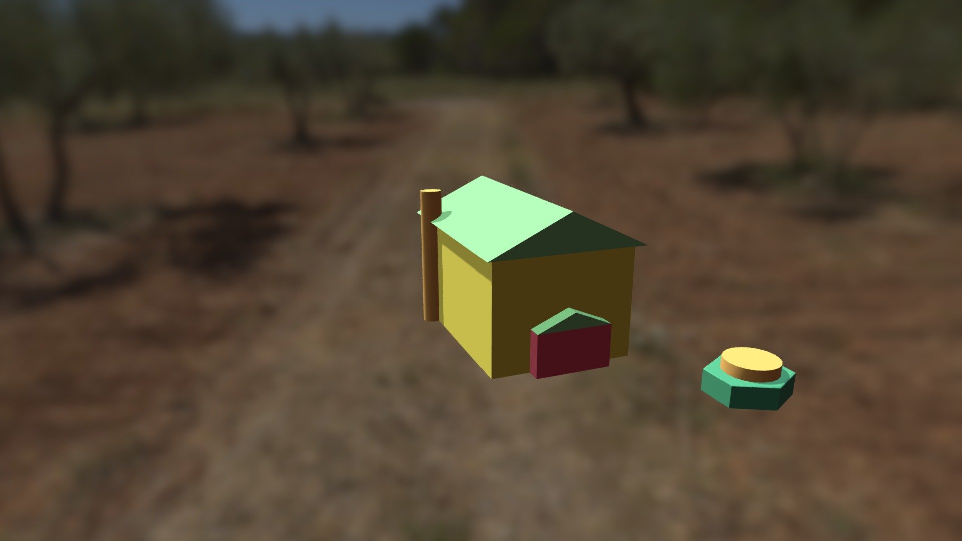 casetta in Tinkercad