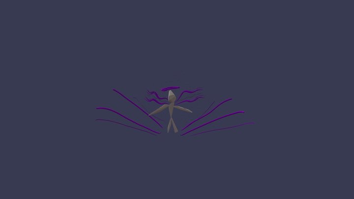 purple angle 3D Model