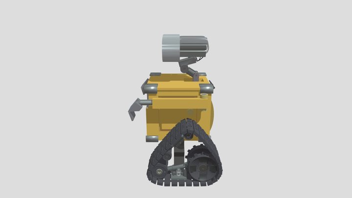 Wall-e Final 3D Model