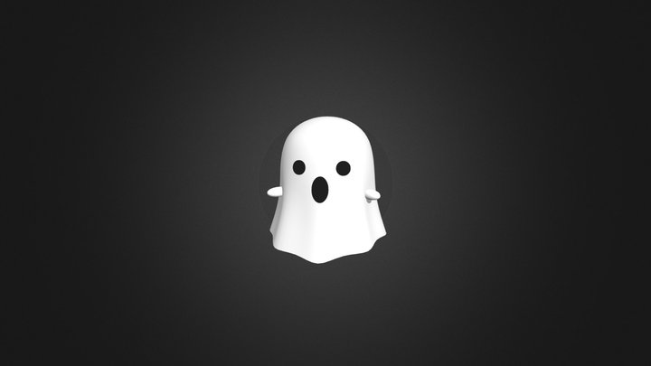 Cute ghost 3D Model