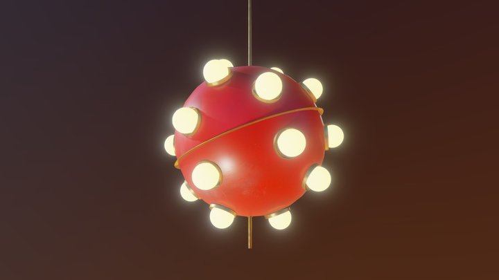 Chandelier m.533 3D Model