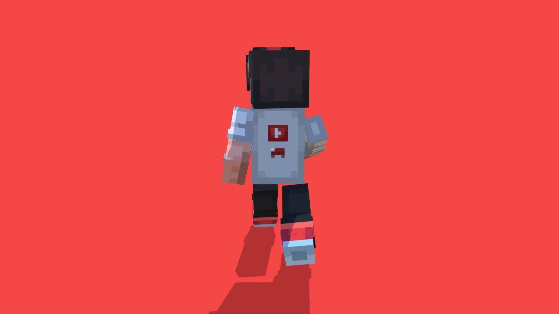 HivebedwarsYT Running - 3D model by MaybeCreaks [f1046d7] - Sketchfab