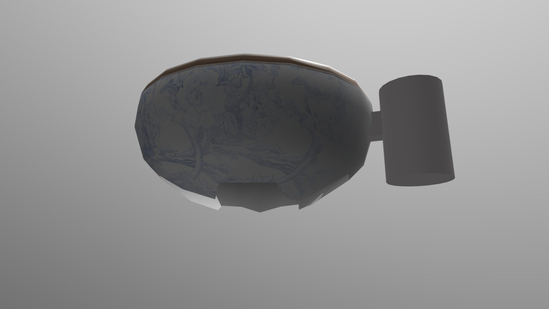 Alice in Wonderland Broken Teacup