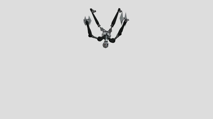 Robo-Skeleton 3D Model