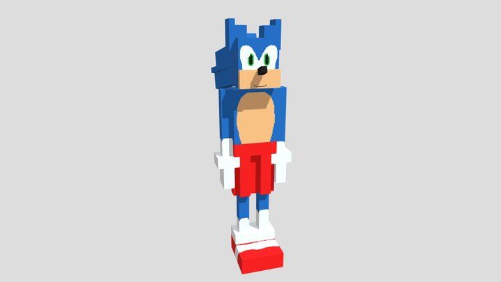BOOM Sonic (my version) – Free 3D Model STL