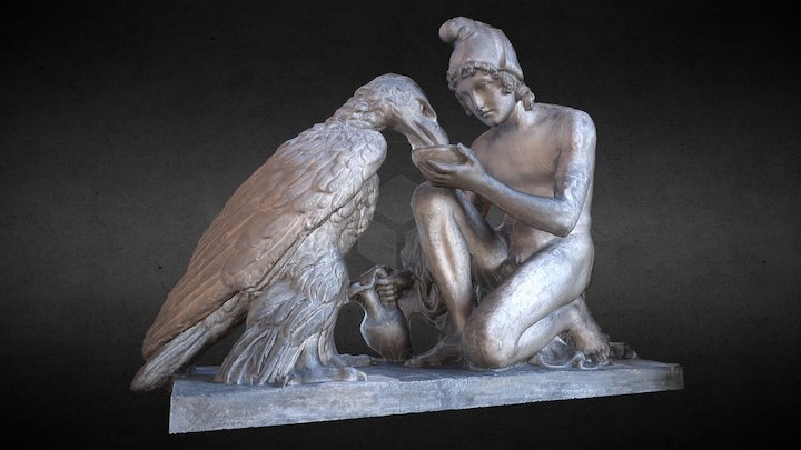 Ganymede with Jupiter's Eagle