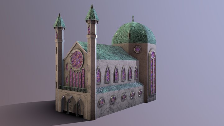 St. Valeria's Cathedral 3D Model