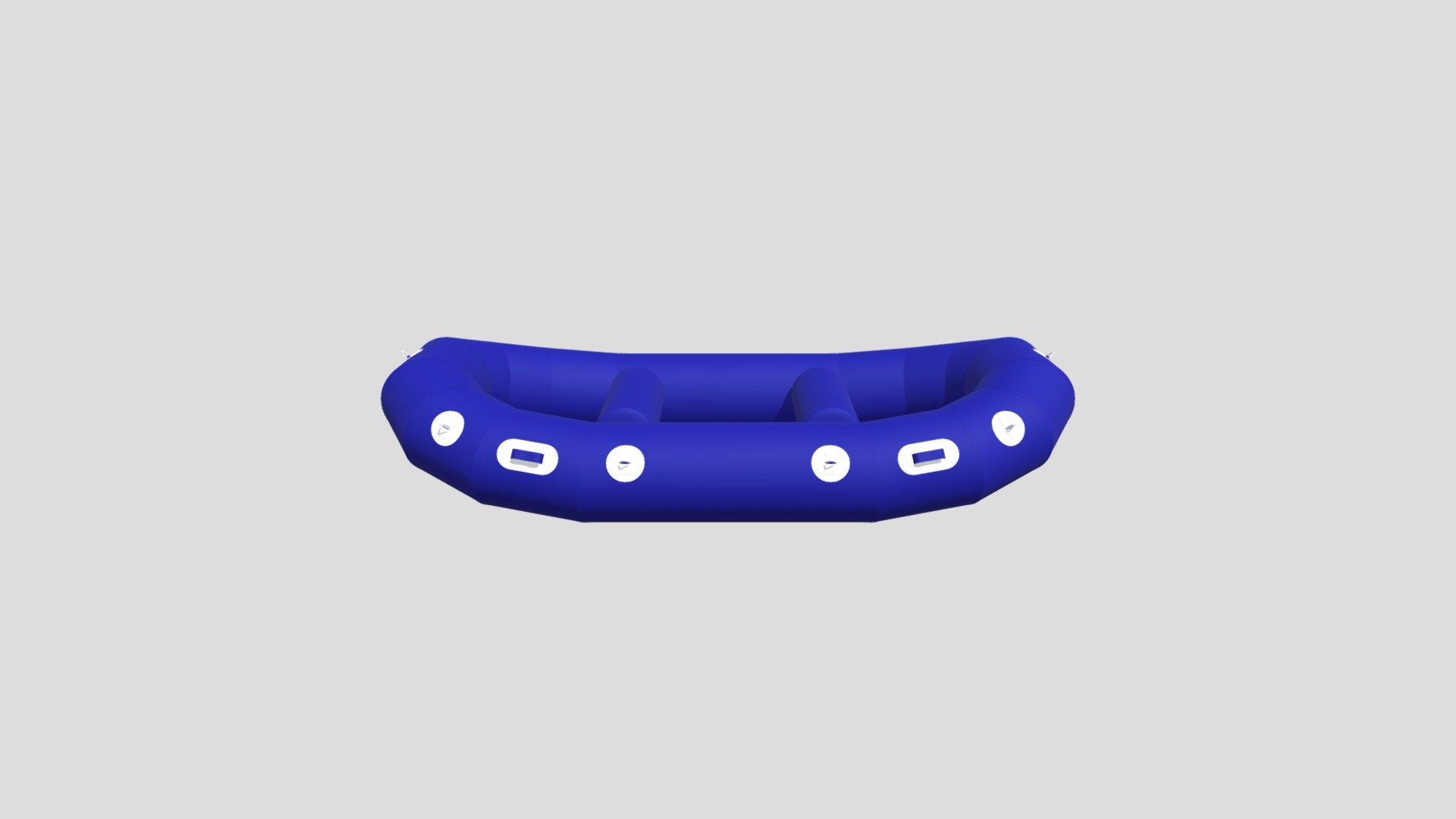 TYR - סירת רפטינג כחולה — Sketchfab embed 3D viewer