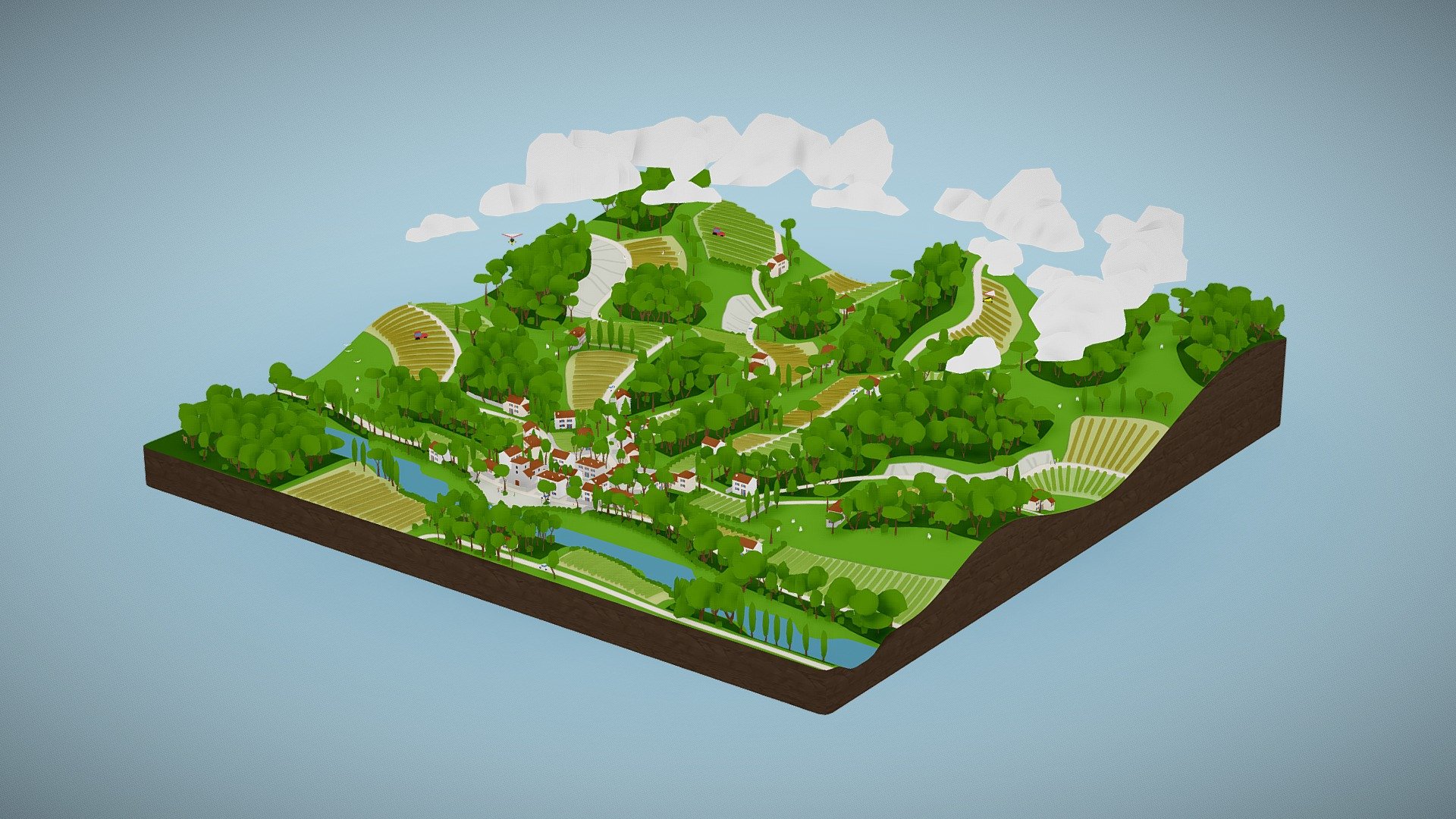 WELCOME TO THE LOT - 3D model by Stéphane Agullo (@sa3d) [f107903 ...