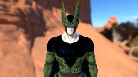 DBZ-Perfect Cell 3D Model