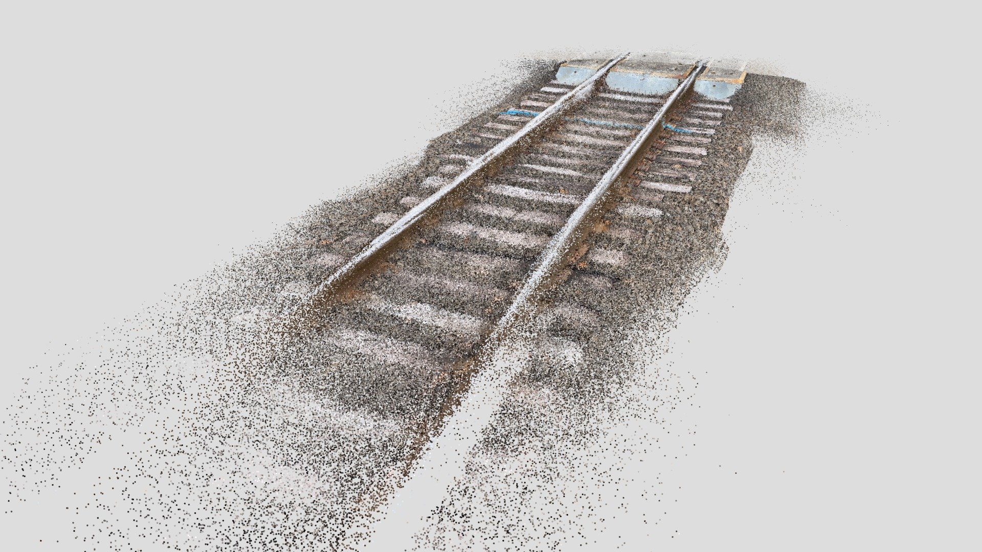 Railroad Tracks1 - Lidar scan