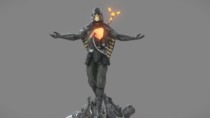 Higgs Monaghan - Death Stranding (Fan Art) 3D Model