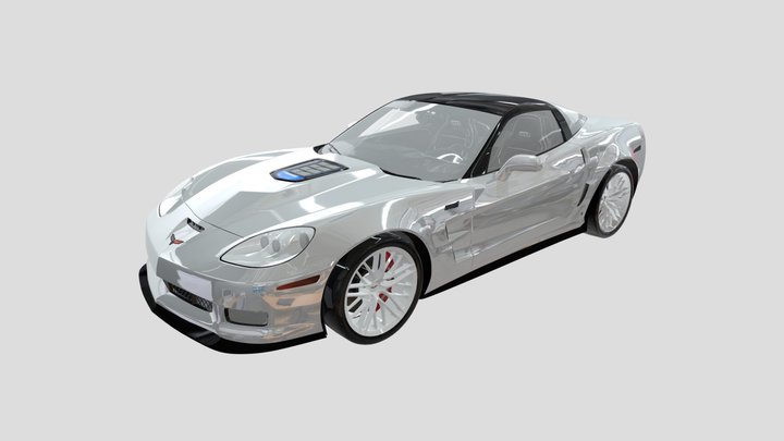 2009 Chevrolet Corvette for fiver User  idesson 3D Model