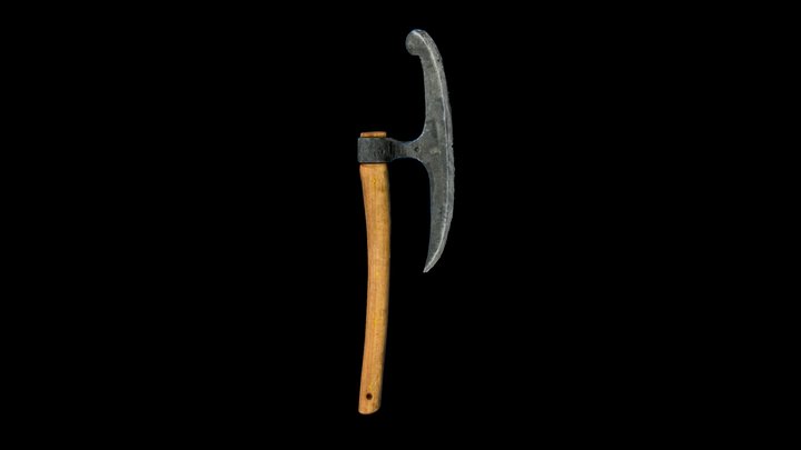 Replica Anglo-Saxon T-Axe 3D Model