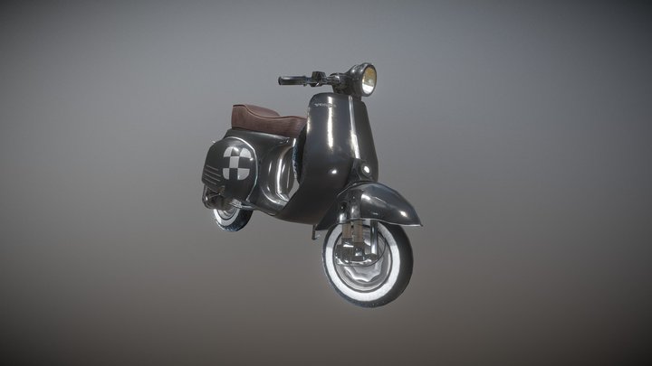 Vespa 3D Model