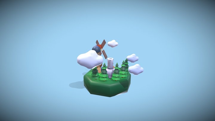 Cloud Factory 3D Model