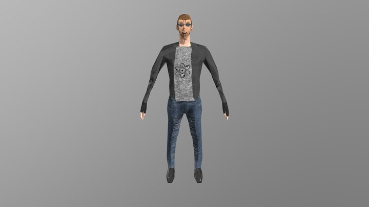 3D Platformer assignment Character 3D Model