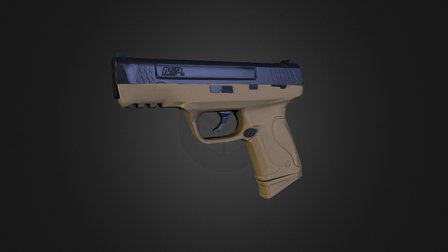 Smith & Wesson M&P 45c 3D Model