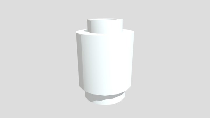 1x1 round brick lego 3D Model
