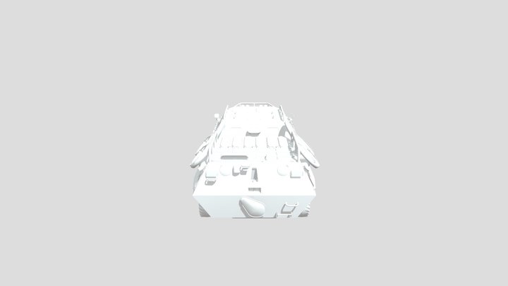 BTR-80 3D Model