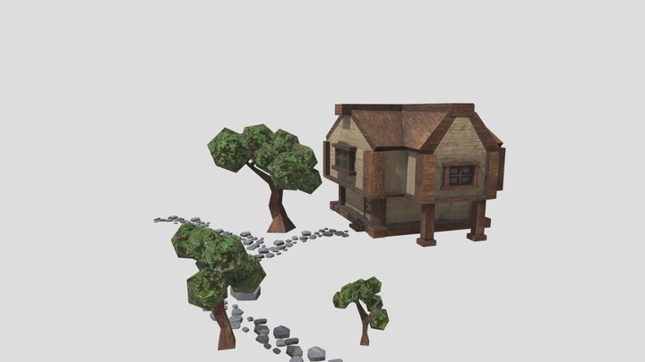 3d Environment Medieval 3D Model