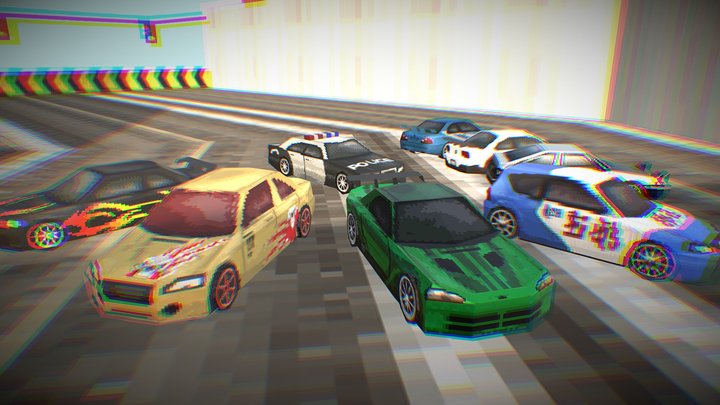 NFS Most Wanted Java Mod Blacklist (Beta Models) 3D Model