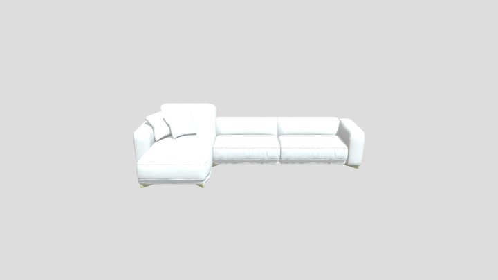 Marcello Sofa 3D Model