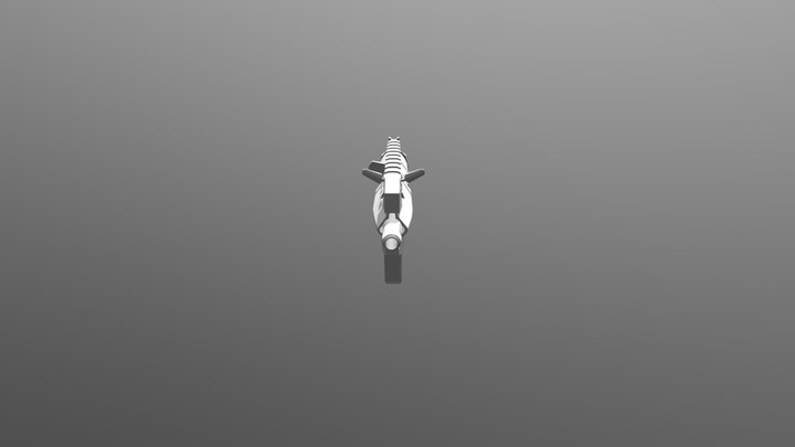 Mech Gun 3D Model