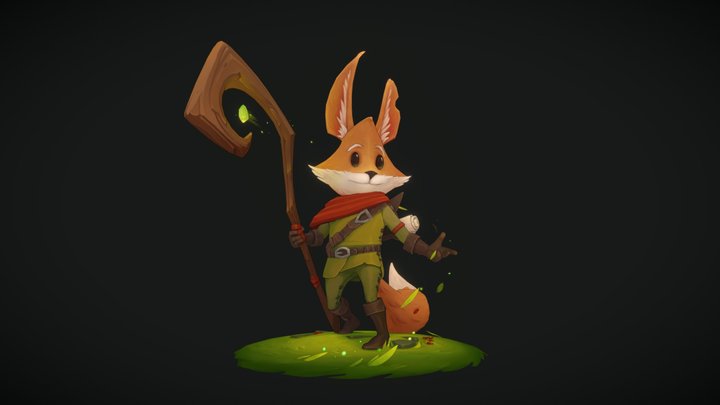 Fenn, The Forest Guardian 3D Model