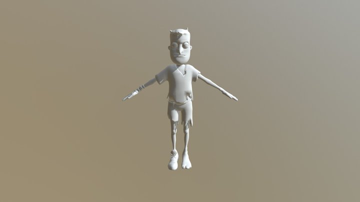 Hello Neighbor Kid Player 3D Model