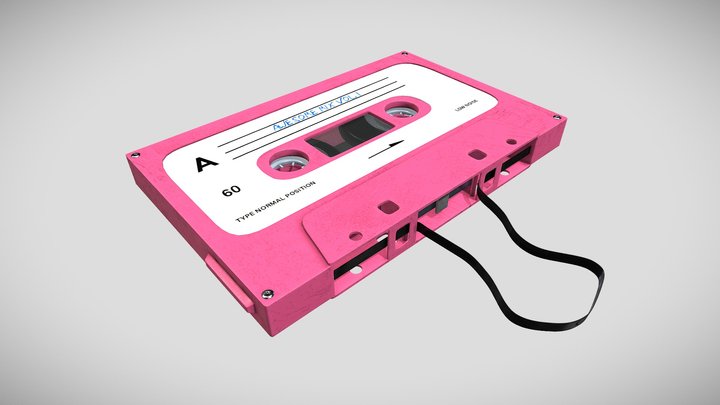 Cassette 3D Model