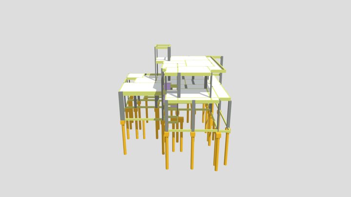 Modelagem 3D Hamudi 3D Model