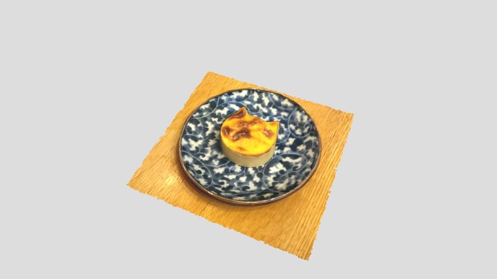 ねこねこチーズケーキ 3D Model
