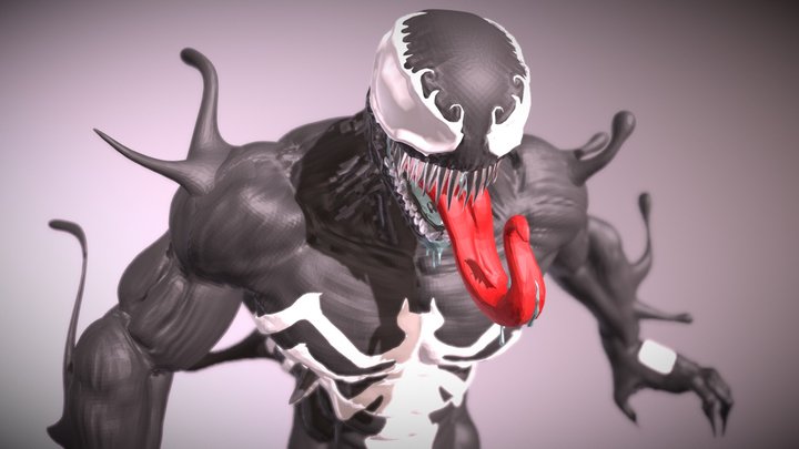 Venom - Eddie Brock 3D Model