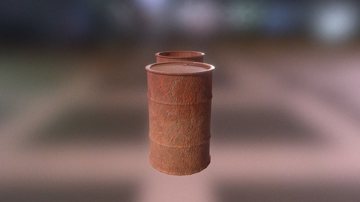Barrel 1 3D Model