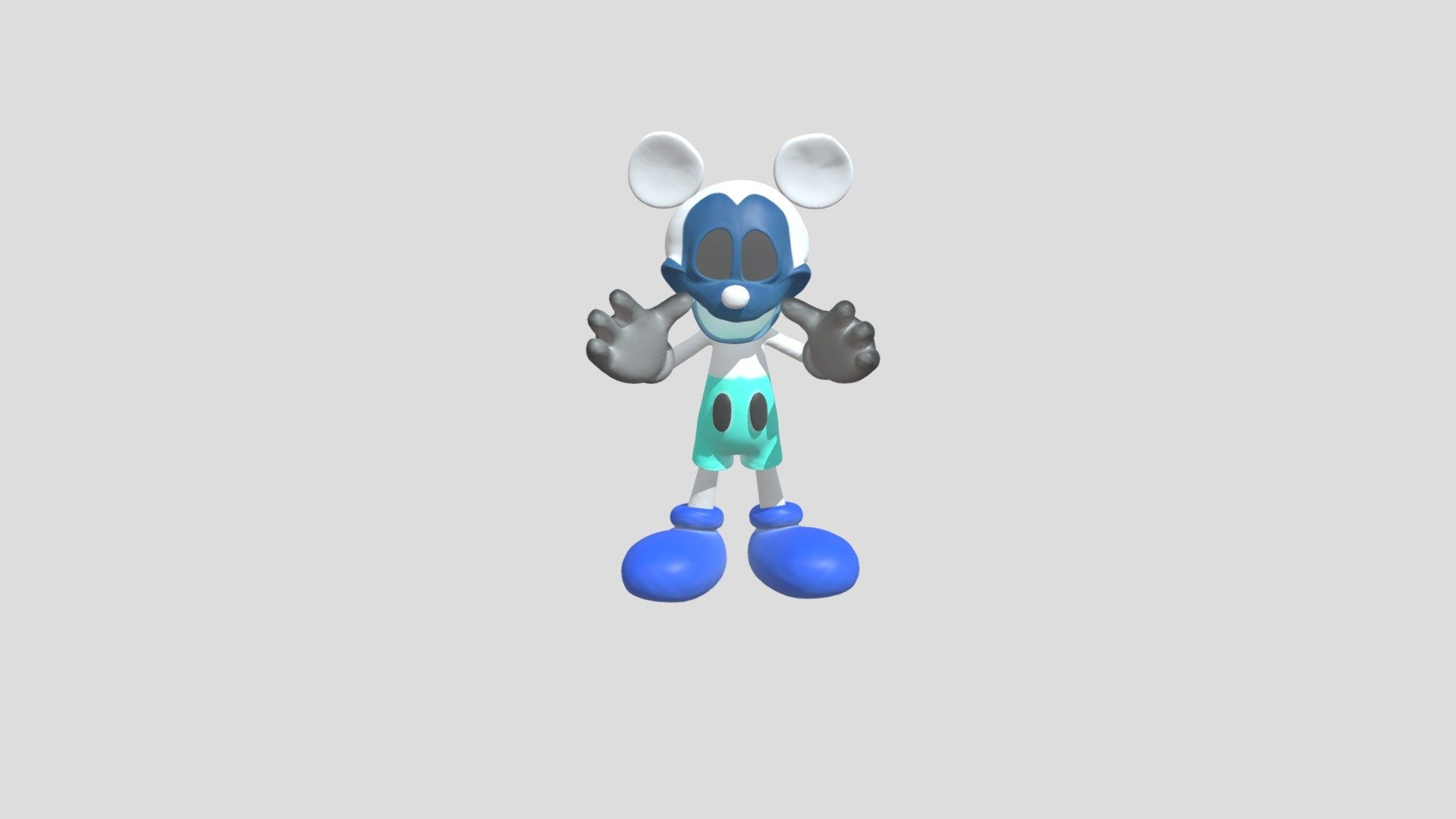 Shade Photo Negative Mickey - Download Free 3D model by NachiG [f113a91 ...