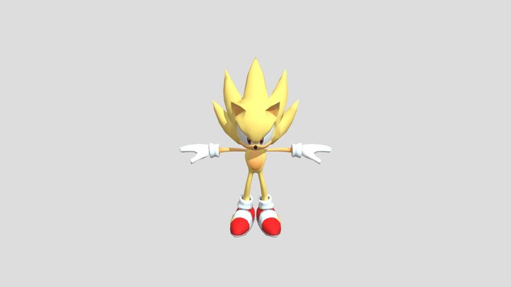 Super Sonic-20220716T153805Z-001 3D Model