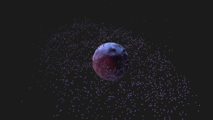 Particle In Field 3D Model