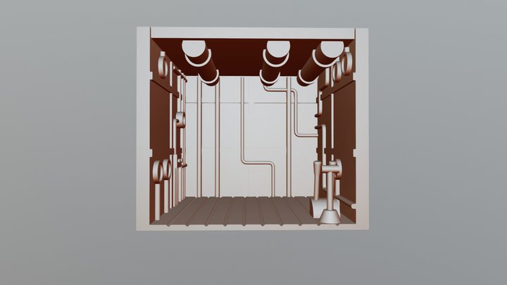 Impian789 - control box / Cockfit 3D Model