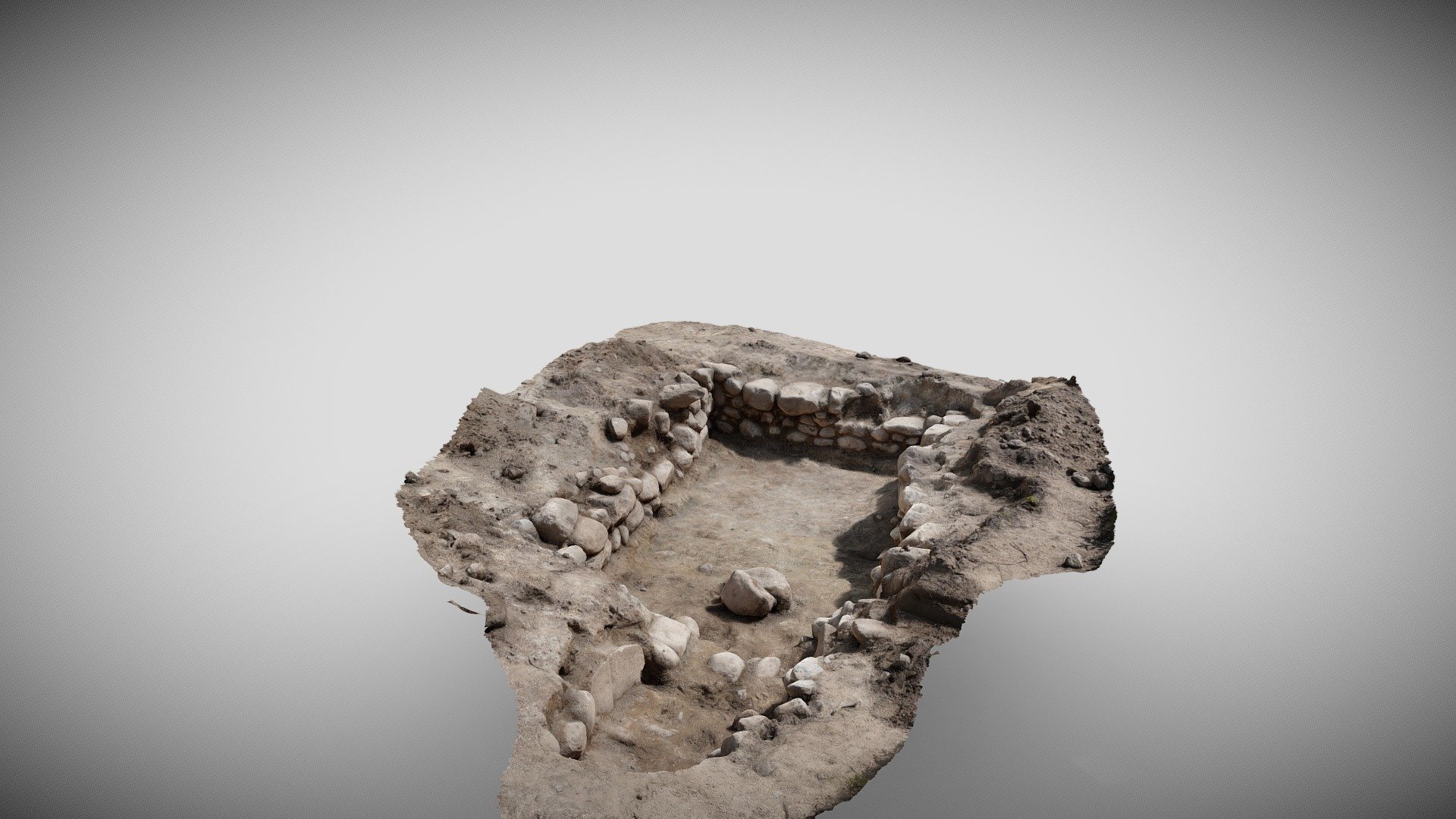 Källare, 1700-tal, Hanaskog - 3D Model By Arkeologerna/The ...