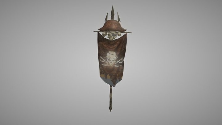 Flag Freefire – Modello 3D gratuito STL